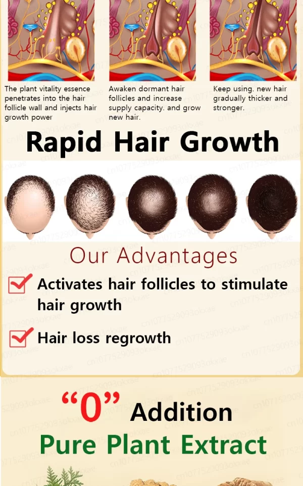 Hair loss savior. Repair hairline. Say goodbye to baldness and hair loss - Image 27